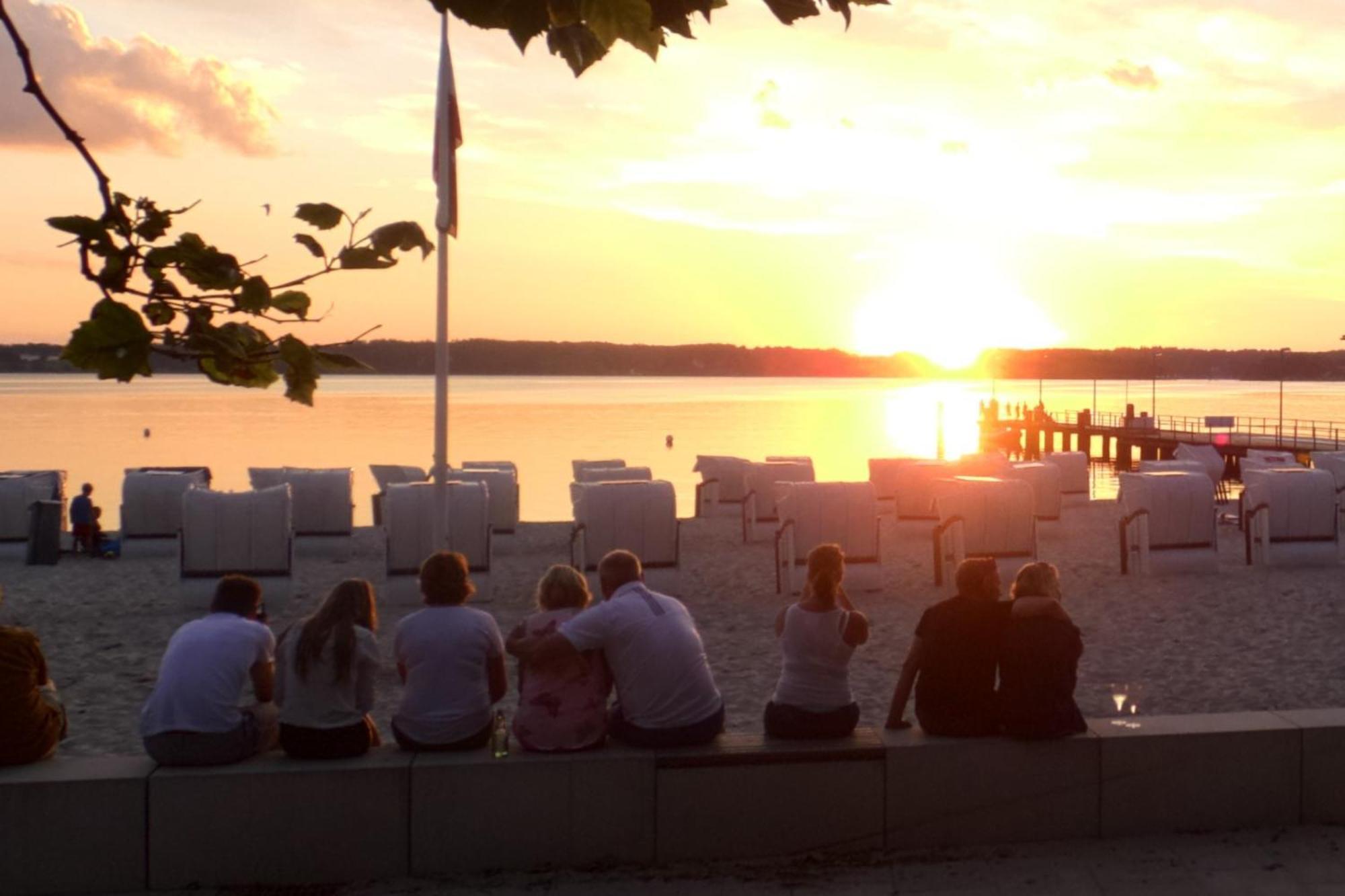 Ruhetal -Ferienwohnung Mit Sonnenterasse Glücksburg Esterno foto